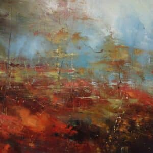 Autumn mist 100x80cm