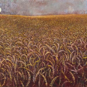 Wheat Field 92 x 61 x 4 cm Oil & Cold Wax on Canvas Unframed ( £725 to artist)